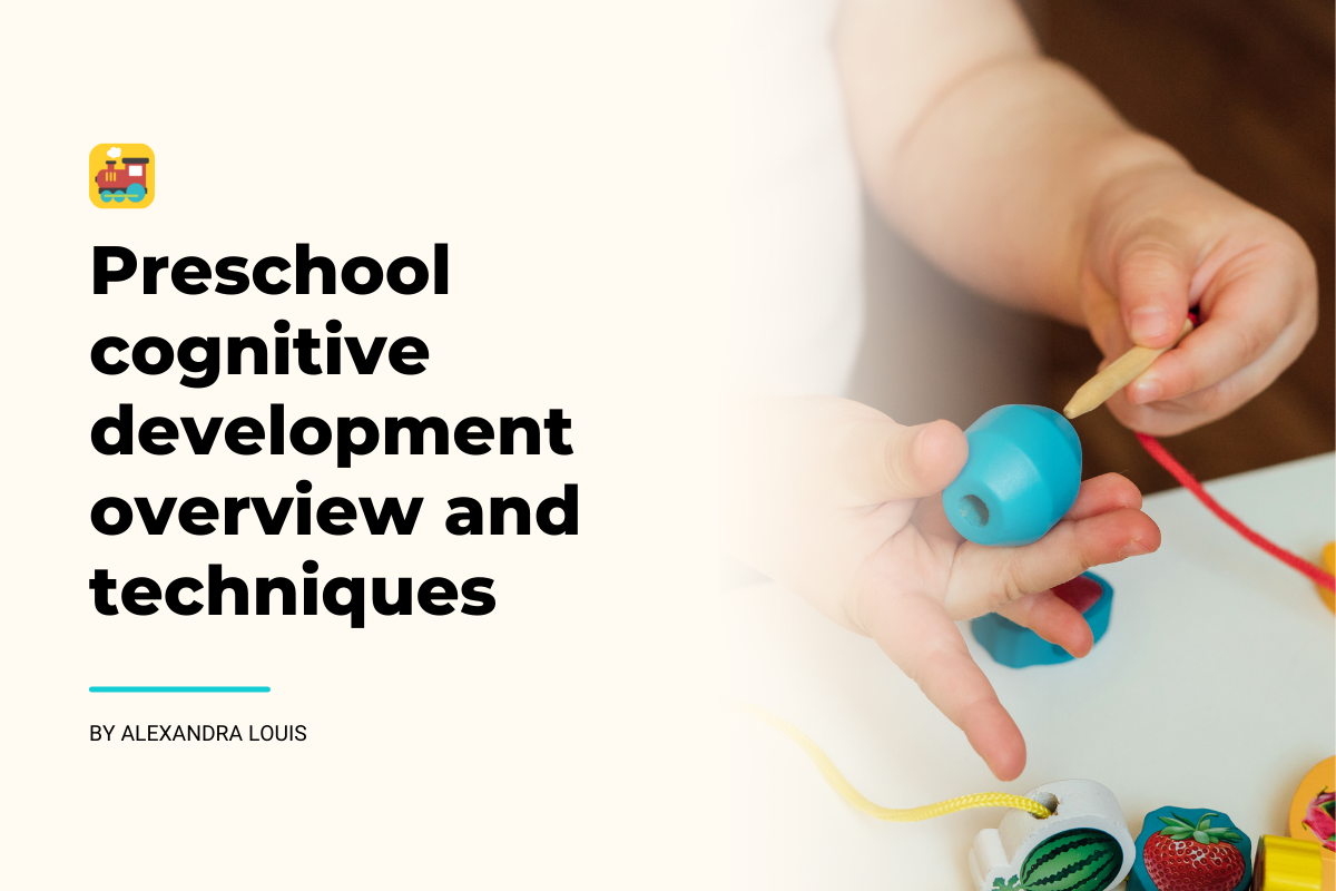 Preschool cognitive development overview and techniques blog header