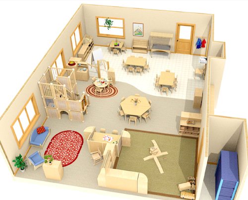 daycare classroom layout