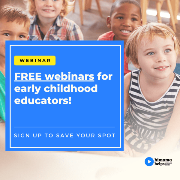 HiMama Helps - Free webinars for early childhood educators